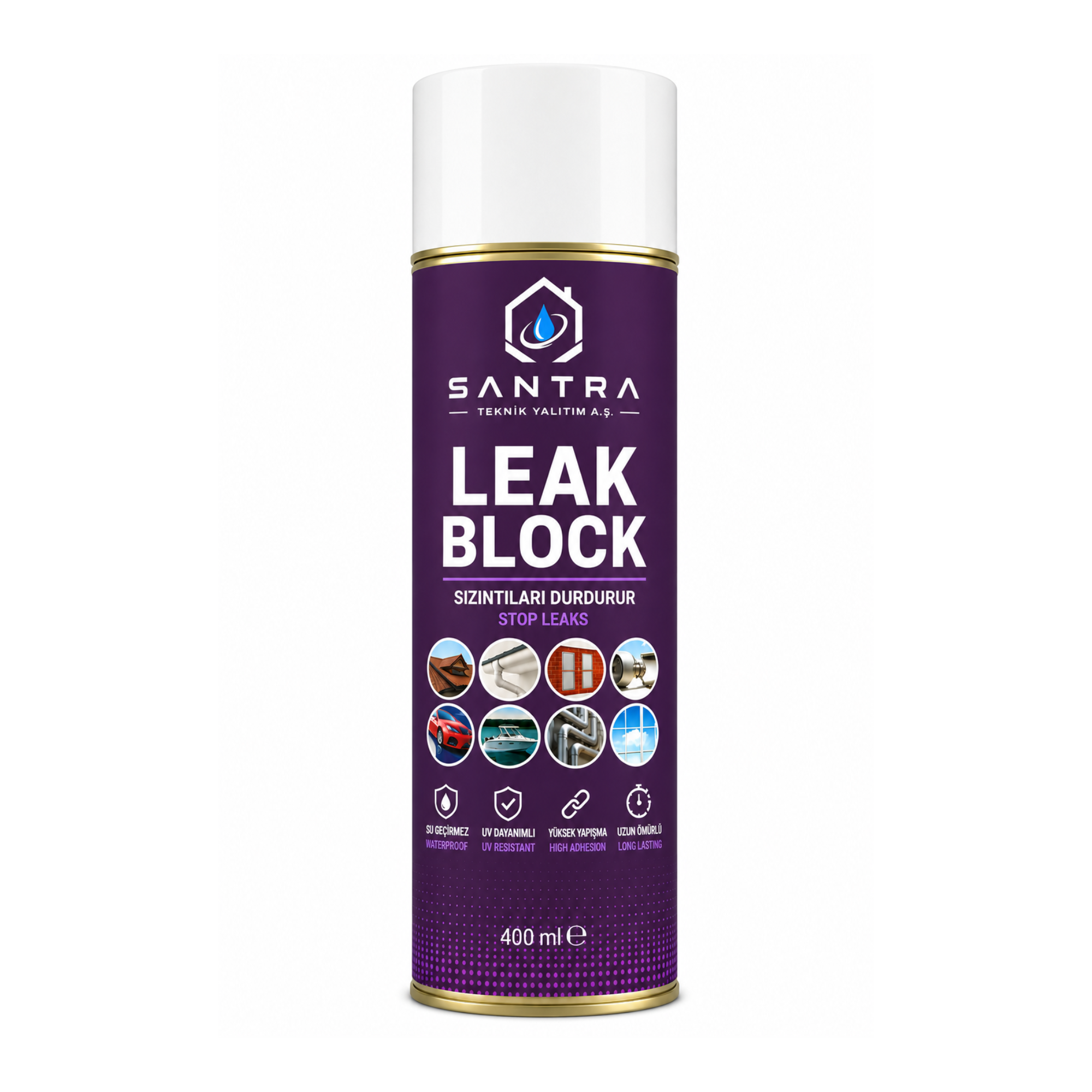 Leak Block sızıntı önleyici su geçirmez sprey kaplama