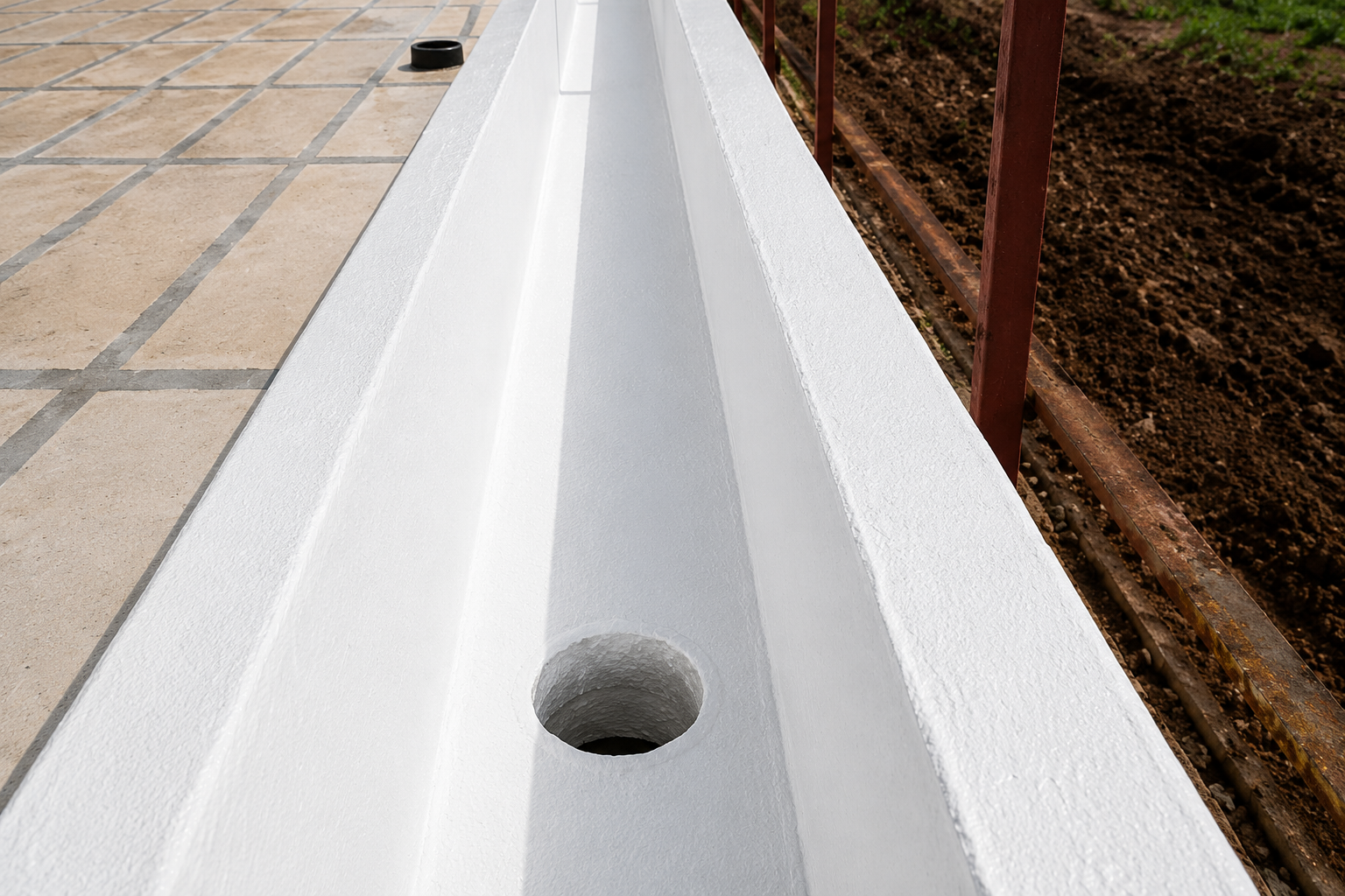 Tente Block-UV uygulama detayı