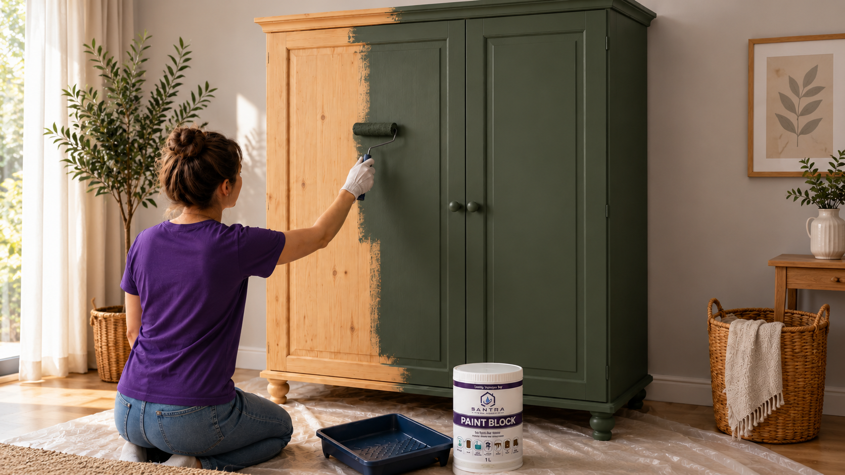 Paint Block yüzey yenileme uygulaması